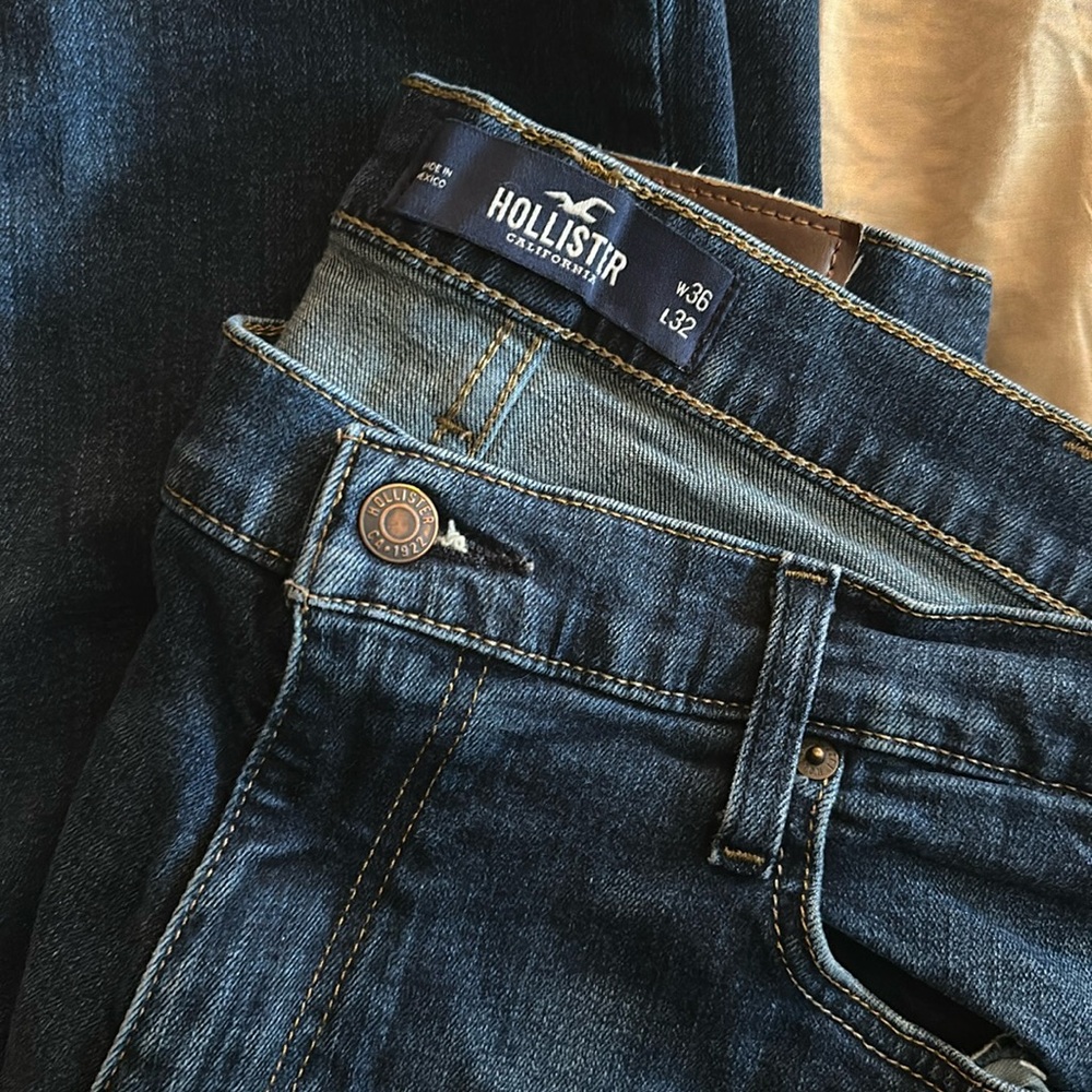 Hollister Slim Straight Epic Flex Jeans 36/32